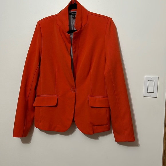 Orange Blazer - UK2LA - size LG - Picture 1 of 3